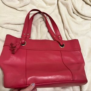 Kate spade large pink shoulder bag